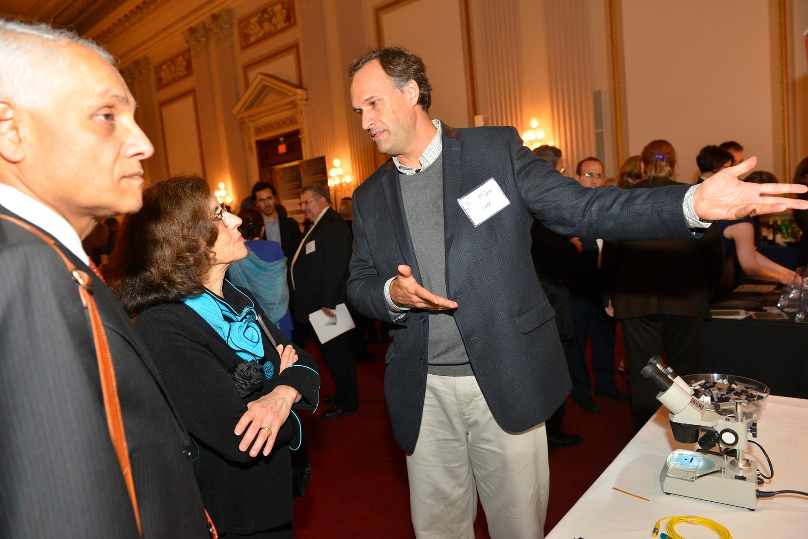 F Cordova and K Pramod and D Kilper - Credit: NSF/Sandy Schaeffer